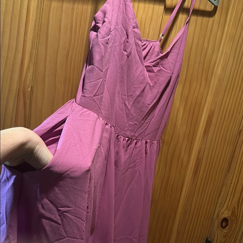 Pinup Couture Pinupgirl Clothing pinup Pink Swing Dress - Picture 3 of 4
